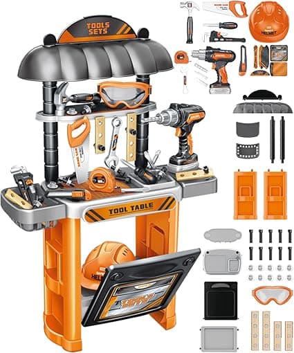 میز ابزار 51 قطعه اسباب بازی OCEANTOYS آیتم 778/46