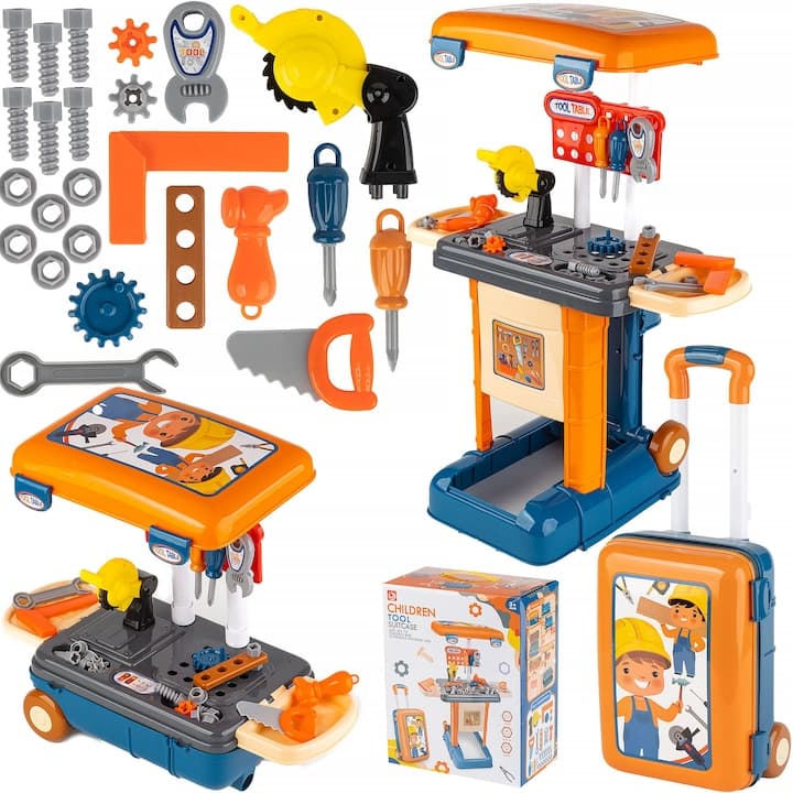 ست ابزار نجاری کودک 3in1 مدل CHILDREN TOOL کد 009/013