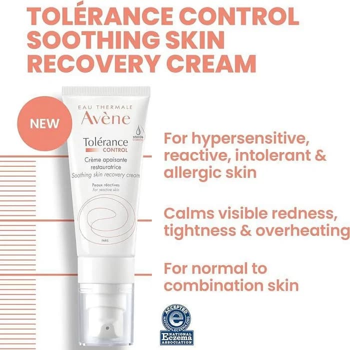 کرم بازسازی و تسکین‌دهنده پوست اون تولرانس Aven Tolerance — تصویر ۲