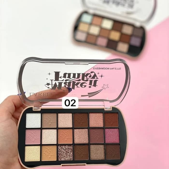 پالت سایه 18 رنگ اورجینال Lareen G082 — تصویر ۵