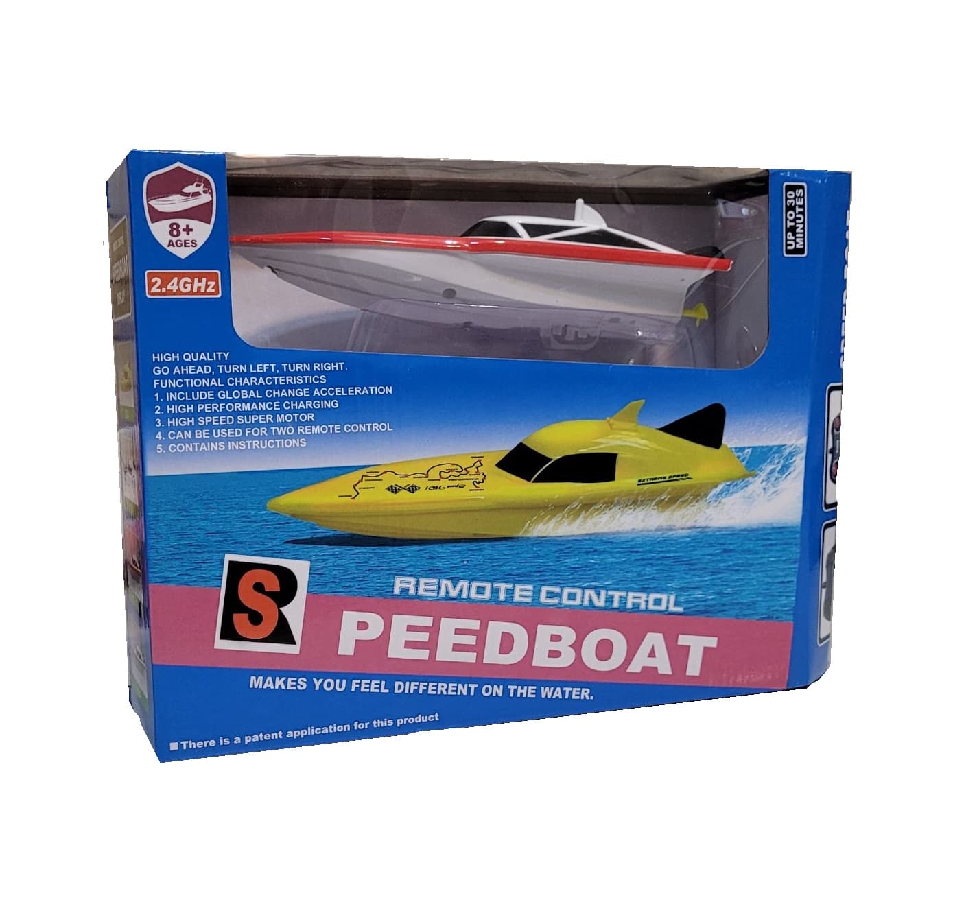 قایق کنترلی مدل Speed Boat کد 100B4 — تصویر ۲