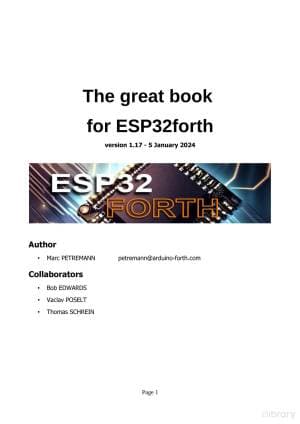 کتاب The great book for ESP32forth