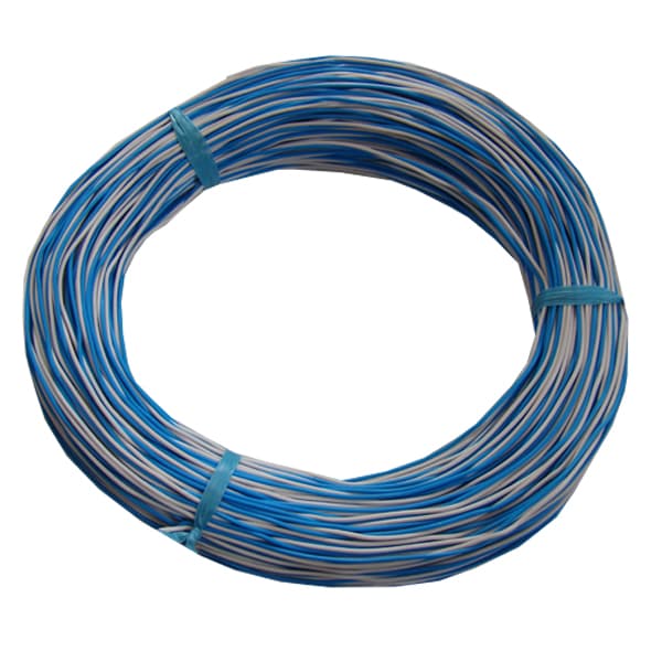 سیم تلفن رانژه تک زوج 0.6 توپی.