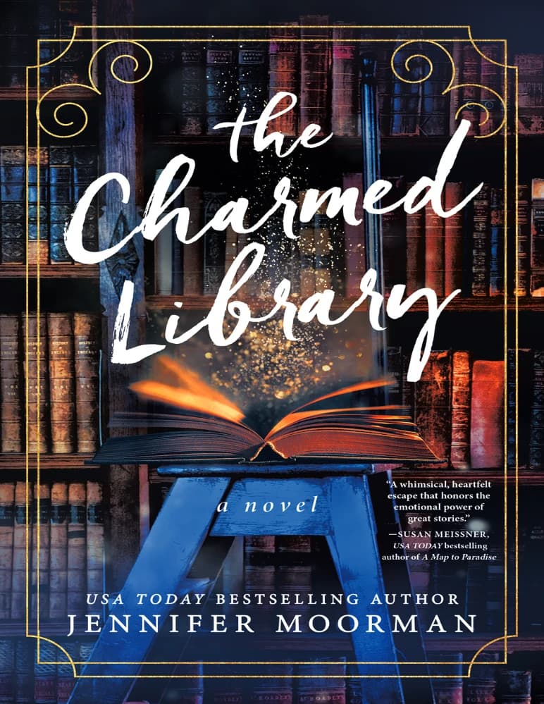 کتاب The Charmed Library (کتابخانه افسون‌شده) اثر | Jennifer Moorman نسخه انگلیسی PDF