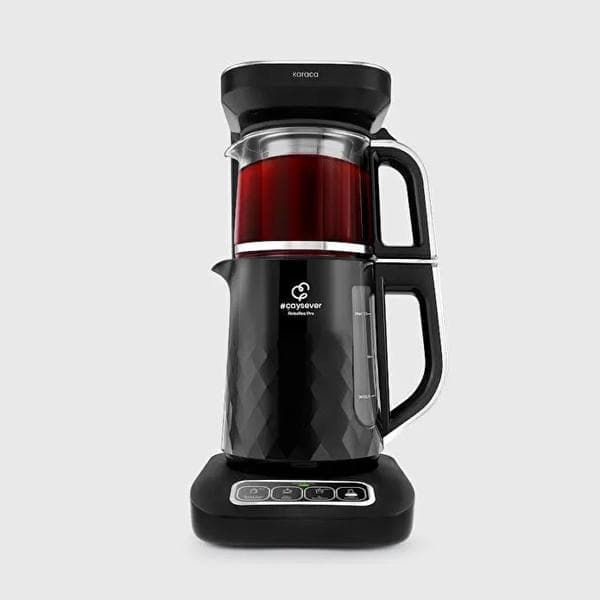 چای ساز برقی 4 در 1 سخنگو کاراجا مدل Robotea Pro Quartz مشکی کروم — تصویر ۷