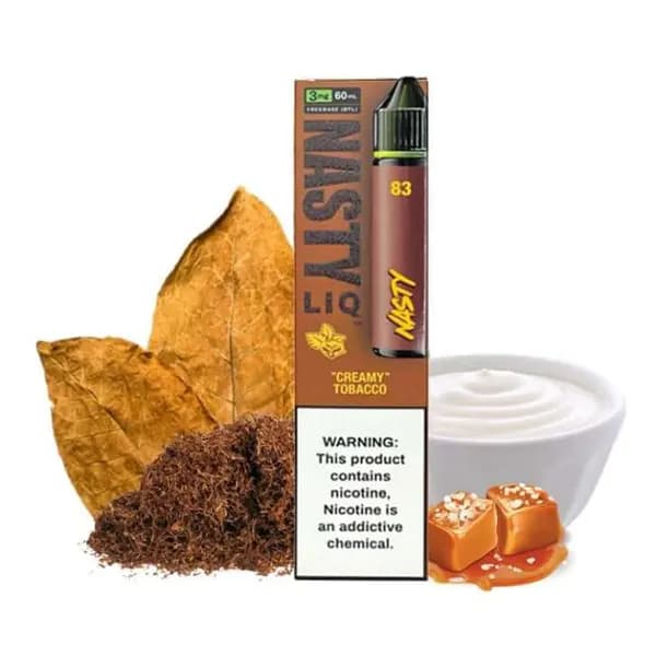 جویس تنباکو خامه نستی | NASTY LIQ 83 Creamy Tobacco
