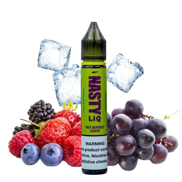 سالت میکس بری انگور نستی | NASTY LIQ 106 Mix Berries Grape