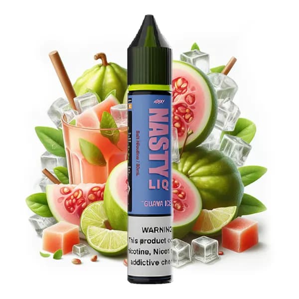 سالت گوآوا یخ نستی | NASTY LIQ 55 Guava Ice