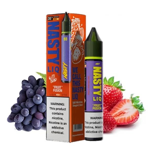 سالت انگور توت فرنگی پاستیل نستی | NASTY LIQ 93 Fruit Fusion