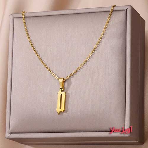 گردنبند حرف انگلیسی D کد 102584