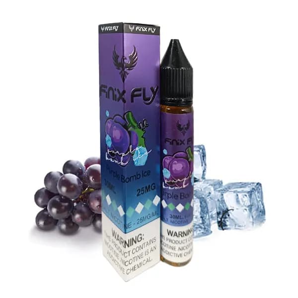 سالت انگور یخ فینیکس فلای | Finix Fly Purple Bomb Ice