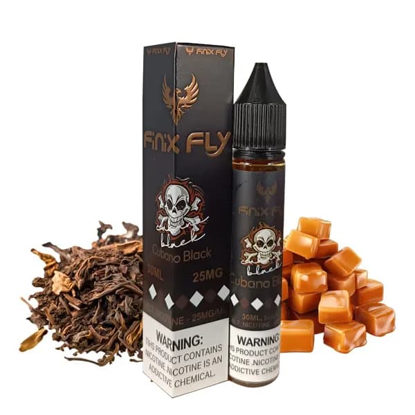 سالت کوبانو بلک تنباکو کارامل فینیکس فلای | Finix Fly Cubano Black
