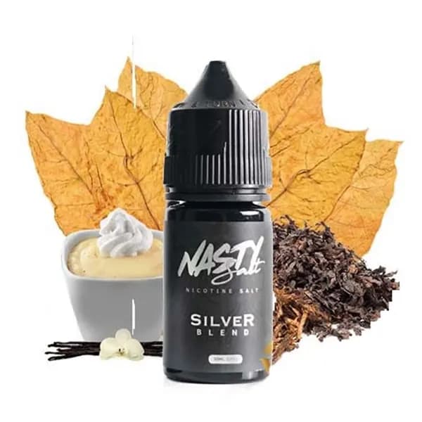 سالت تنباکو وانیل نستی | NASTY Vanilla Tobacco Silver Blend POD