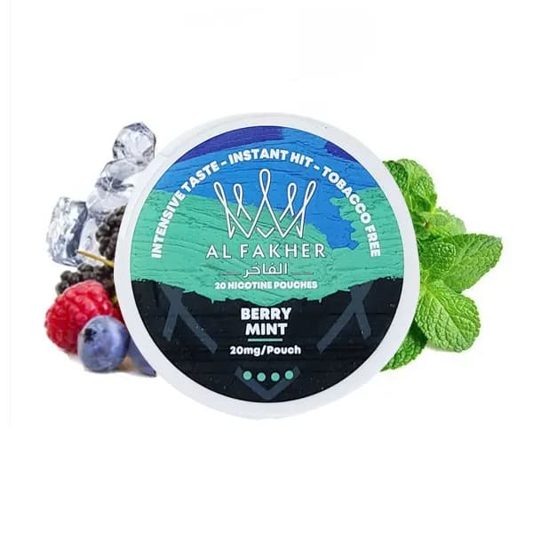 کیسه نیکوتین میکس توت ها نعناع الفاخر | ALFAKHER Berry Mint bag