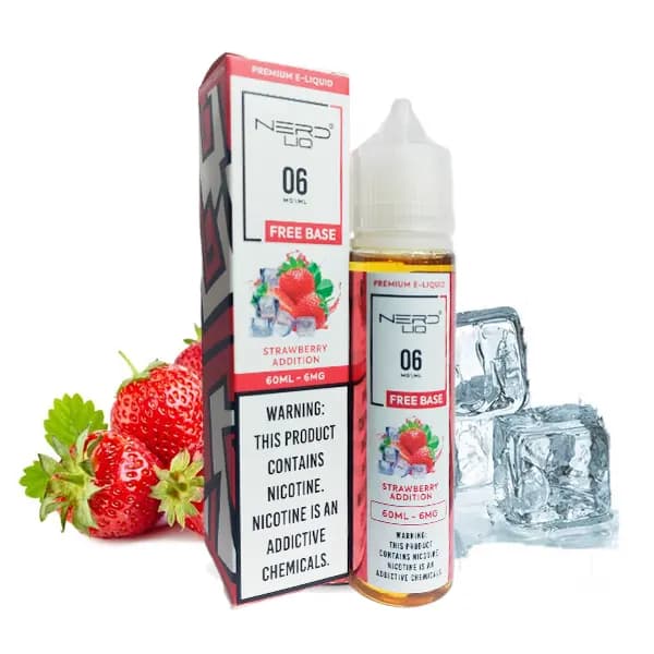 جویس توت فرنگی یخ نرد | NERD Strawberry Addition