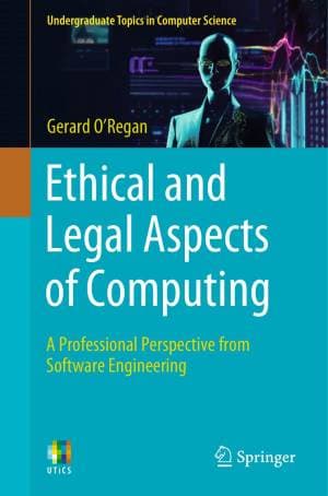 کتاب Ethical and Legal Aspects of Computing