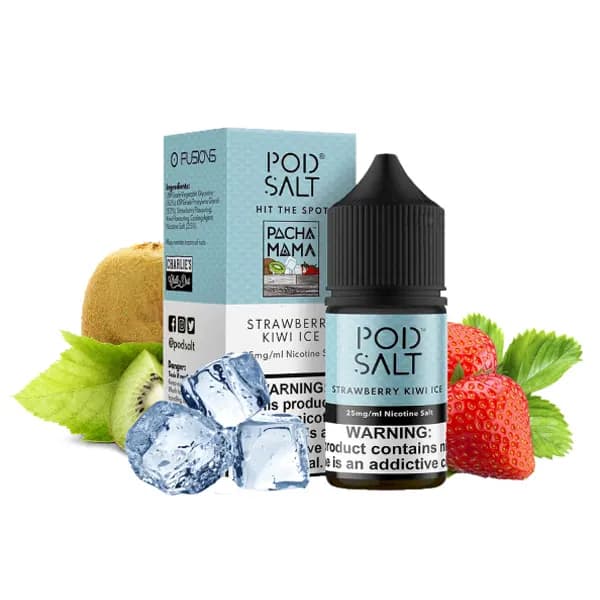 سالت توت فرنگی کیوی یخ پاد سالت | Pod Salt Strawberry Kiwi ICE