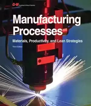 دانلود کتاب Manufacturing Processes: Materials, Productivity, and Lean Strategies – فرآیندهای تولید: مواد، بهره وری و استراتژی های ناب — تصویر ۲