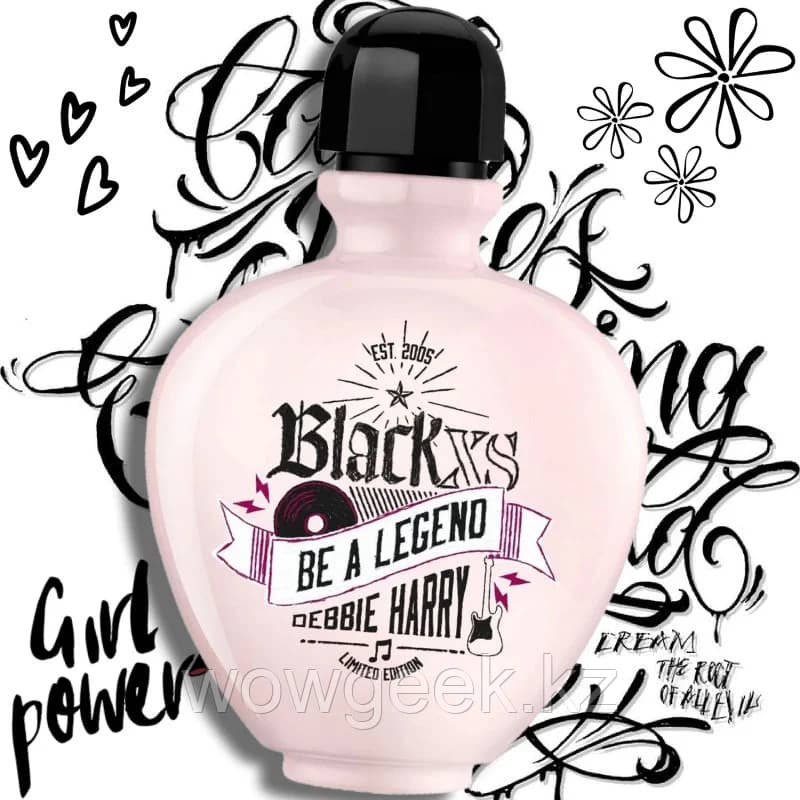 پاکو رابان بلک ایکس اس بی ا لجند دبی هری Paco Rabanne Black XS Be a Legend Debbie Harry — تصویر ۴