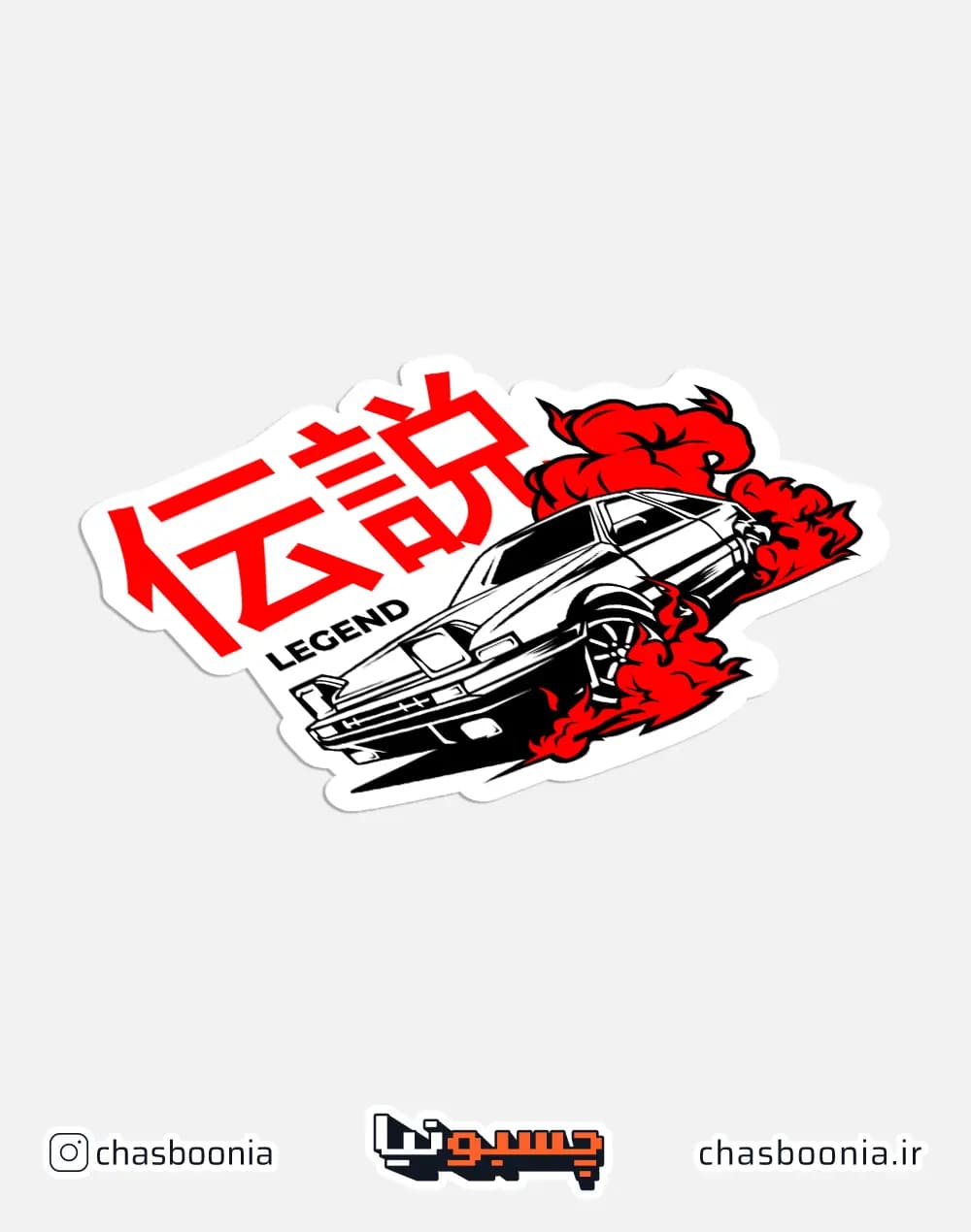 استیکر ماشین Toyota MR2 کد 16014