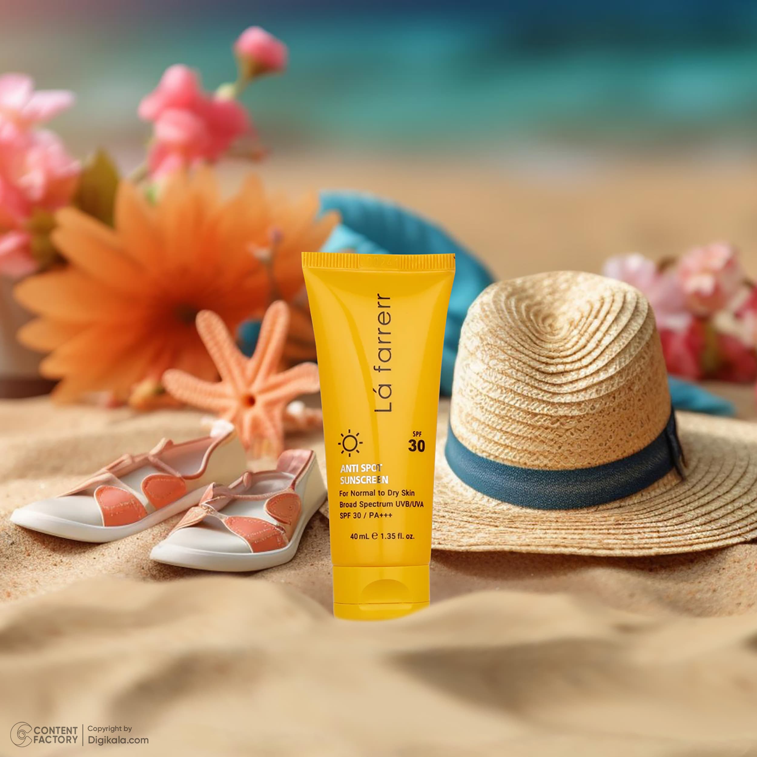 کرم ضدآفتاب و ضدلک بی‌رنگ لافارر مدل SPF30، مناسب پوست‌های خشک و معمولی، حجم 40 میلی‌لیتر — تصویر ۲