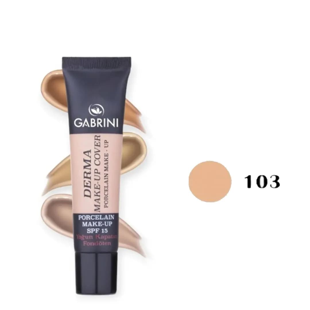 کرم پودر گابرینی مدل Derma شماره ۳