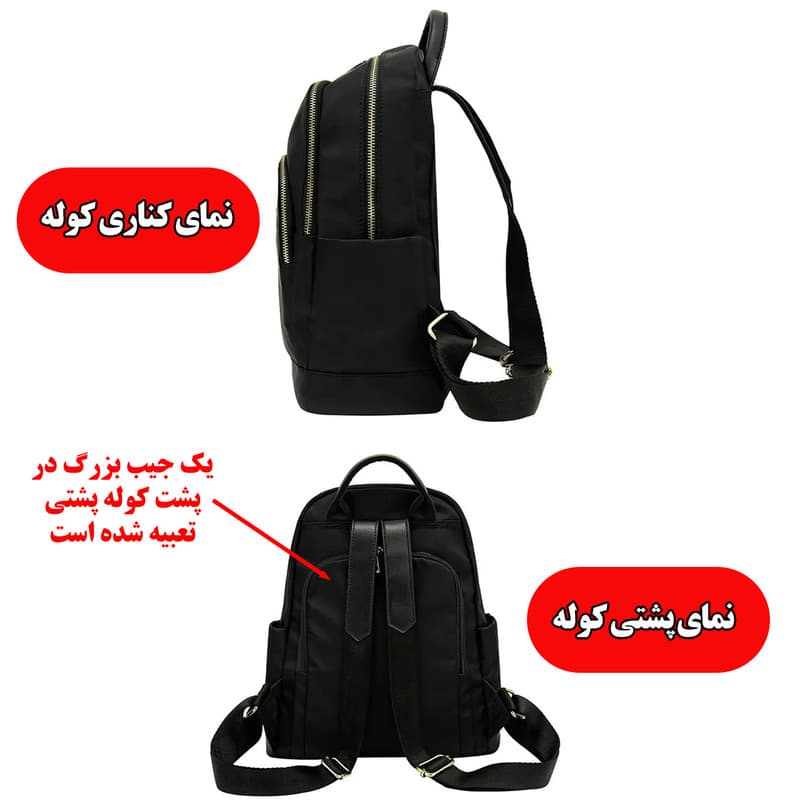 کوله پشتی مدرسه مدل GL-1322 — تصویر ۱۲
