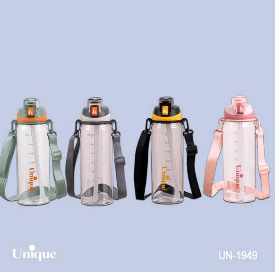 بطری آب پلاستیکی 900میل یونیک کد UN-1949 — تصویر ۳