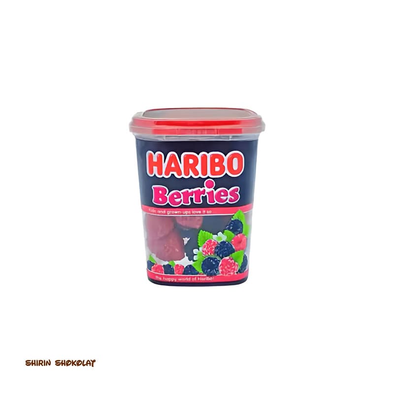 پاستیل لیوانی هاریبو HARIBO مدل تمشک 150 گرم