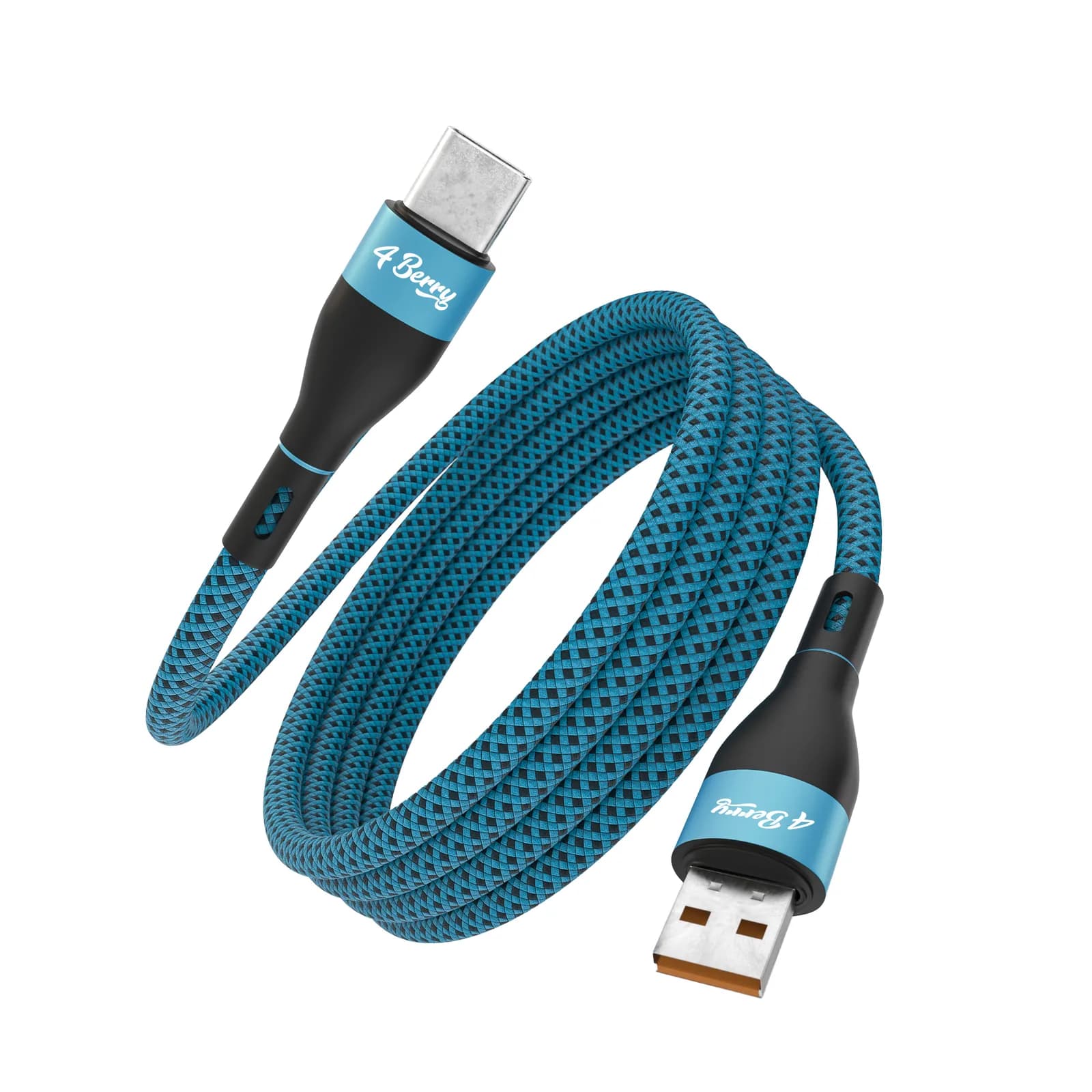 کابل تبدیل USB به USB-C فوربری مدل Magnetic KS-AC01-18W طول 1 متر — تصویر ۲