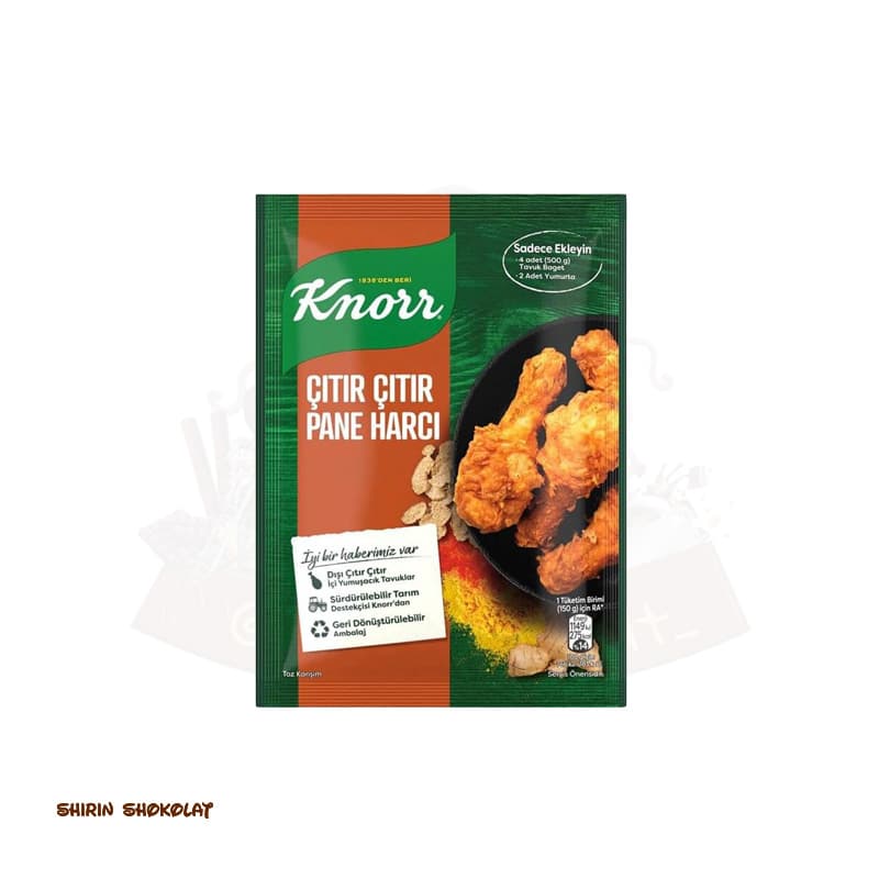پودر سوخاری مرغ کنور Knorr وزن 90 گرم — تصویر ۲