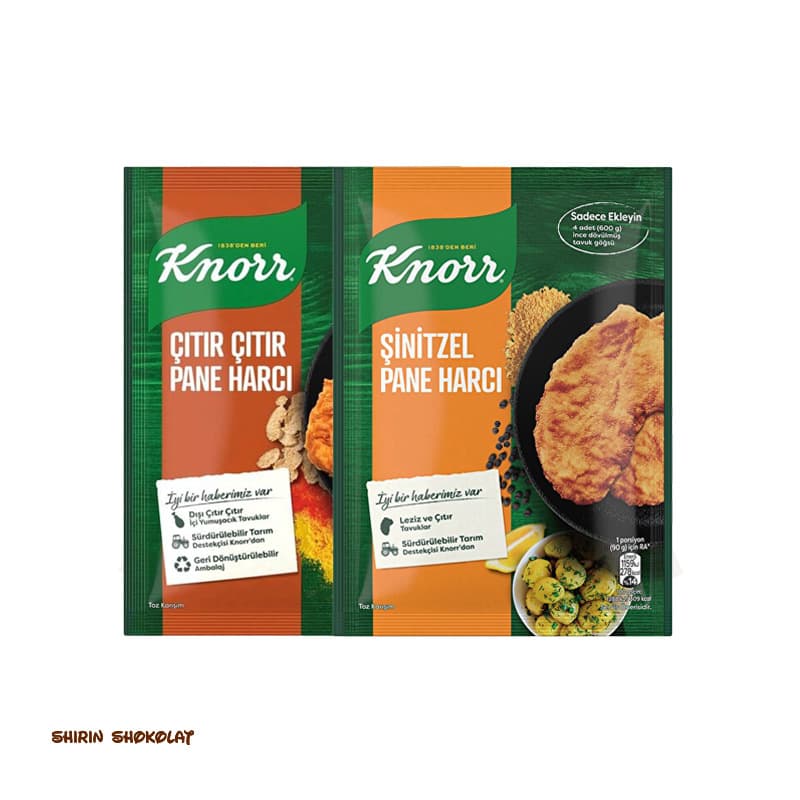 پودر سوخاری مرغ کنور Knorr وزن 90 گرم