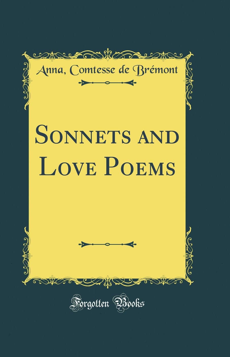 کتاب Sonnets and Love Poems (سونت‌ها و اشعار عاشقانه) نسخه انگلیسی PDF