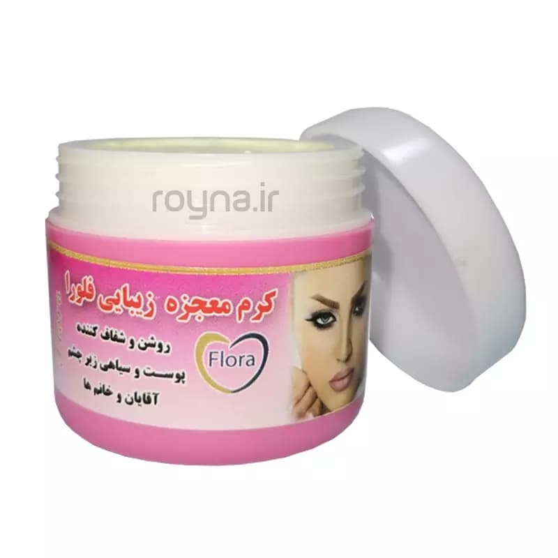 کرم معجزه فلورا اصلی و تضمینی (کرم شب معجزه زیبایی) — تصویر ۳