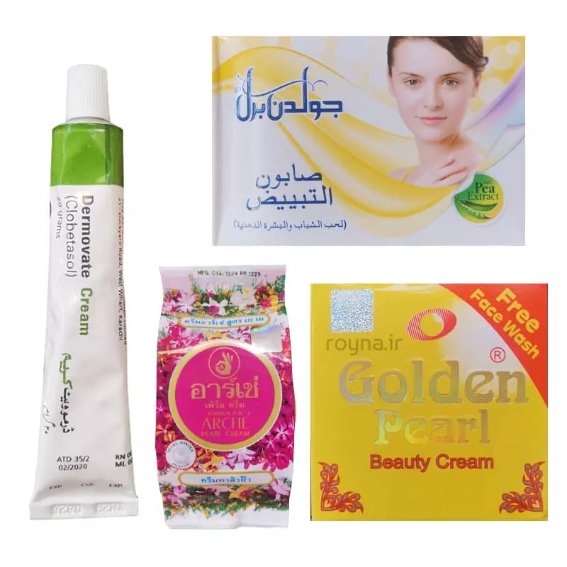 کرم گلدن پرل + صابون گلدن پرل + پک کامل گلدن پرل (اورجینال و 100% تضمینی) — تصویر ۲