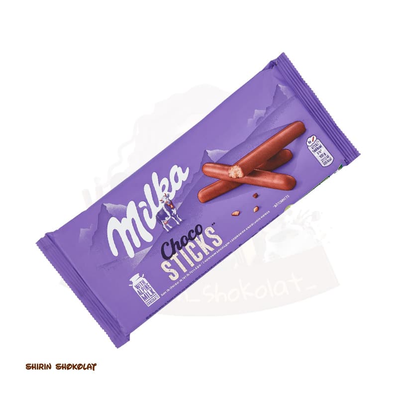 چوب شکلاتی میلکا چوکو استیکس Milka Choco Sticks وزن 112 گرم