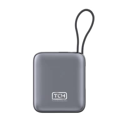 پاوربانک 22.5 وات تی سی اچ مدل Mini 1020 ظرفیت 10000 میلی‌آمپرساعت به همراه کابل تبدیل USB-C به لایتنینگ – گارانتی دارد