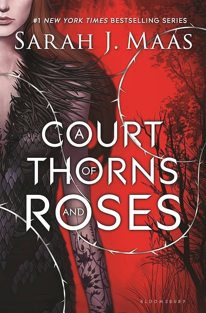 کتاب A Court of Thorns and Roses (دربار خار و رز) نسخه انگلیسی PDF | سارا جی. ماس