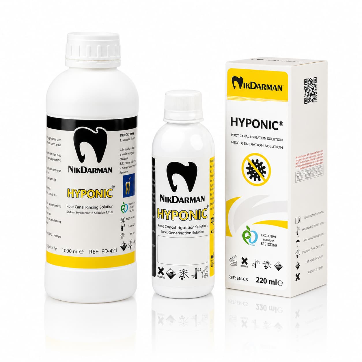 محلول هیپوکلریت سدیم 5.25% Hyponic – نیک درمان
