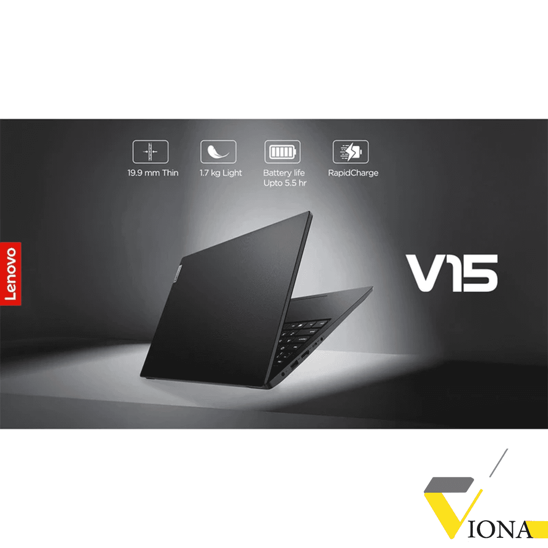 لپ تاپ اداری لنوو 15.6 اینچی LENOVO V15 G4 CELERON N4500 8GB 256GB SSD INTEL — تصویر ۴