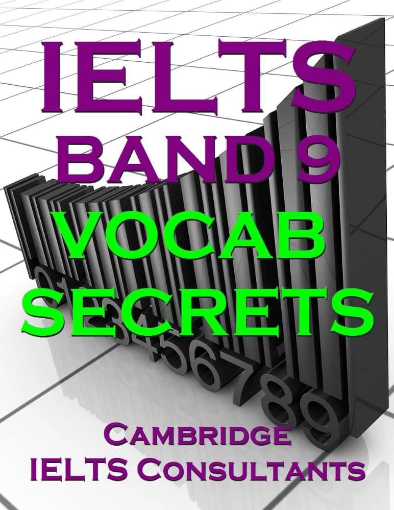 کتاب Band 9 Vocab Secrets (اسرار واژگان باند ۹) نسخه انگلیسی PDF