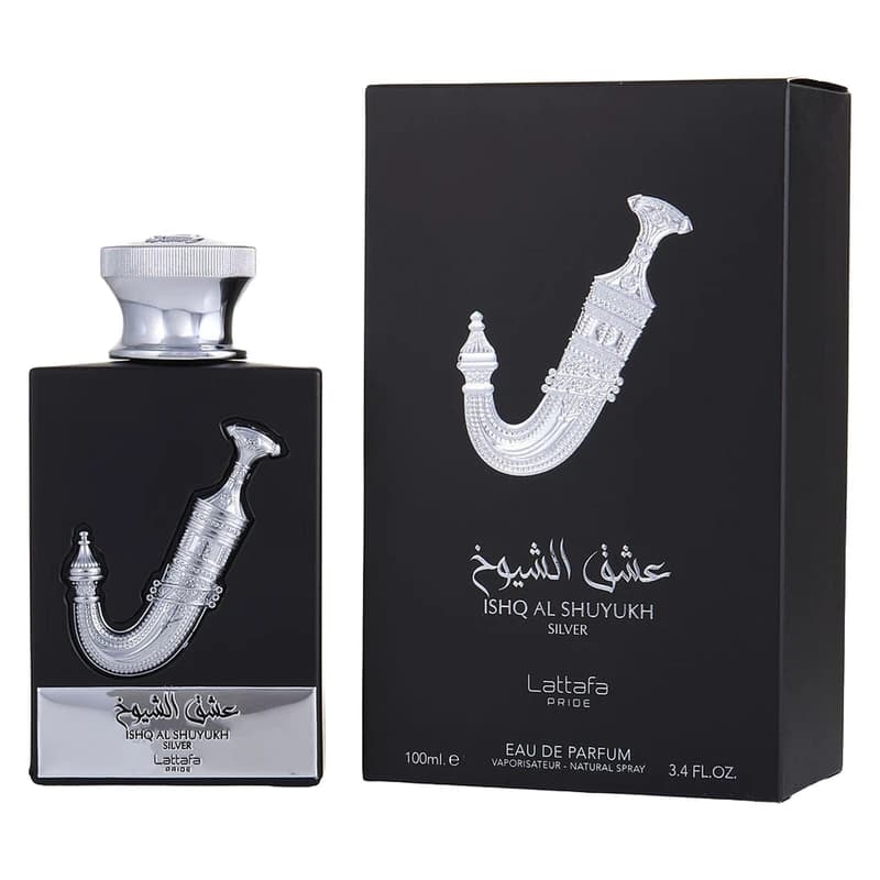 ادوپرفیوم لطافه عشق الشیوخ مدل Silver — تصویر ۲