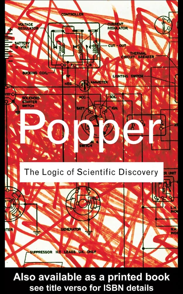 کتاب منطق اکتشاف علمی (The Logic of Scientific Discovery) نسخه انگلیسی PDF | کارل پوپر