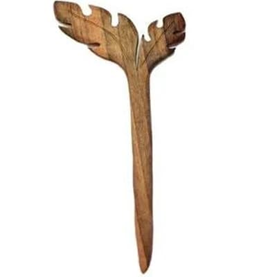 کانزاشی چوبی مدل برگ