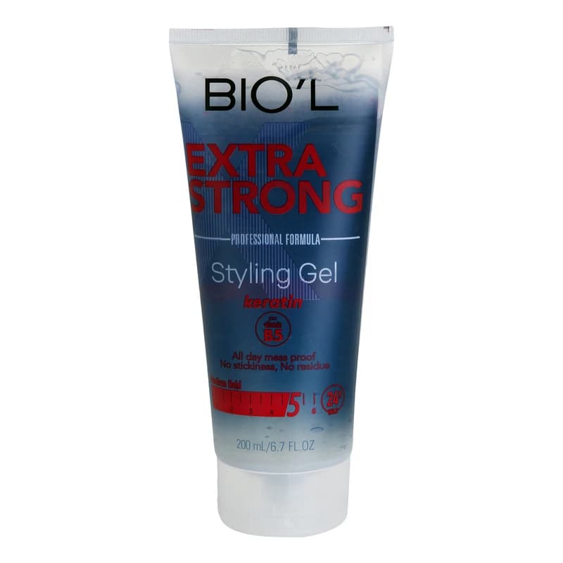 ژل مو بیول مدل EXTRA STRONG حجم 200 میل لیتر
