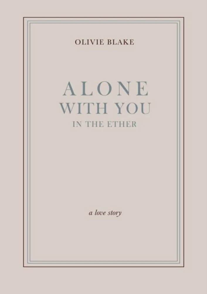 کتاب تنها با تو در اتر (Alone with You in the Ether) نسخه انگلیسی PDF | اولیویا بلیک