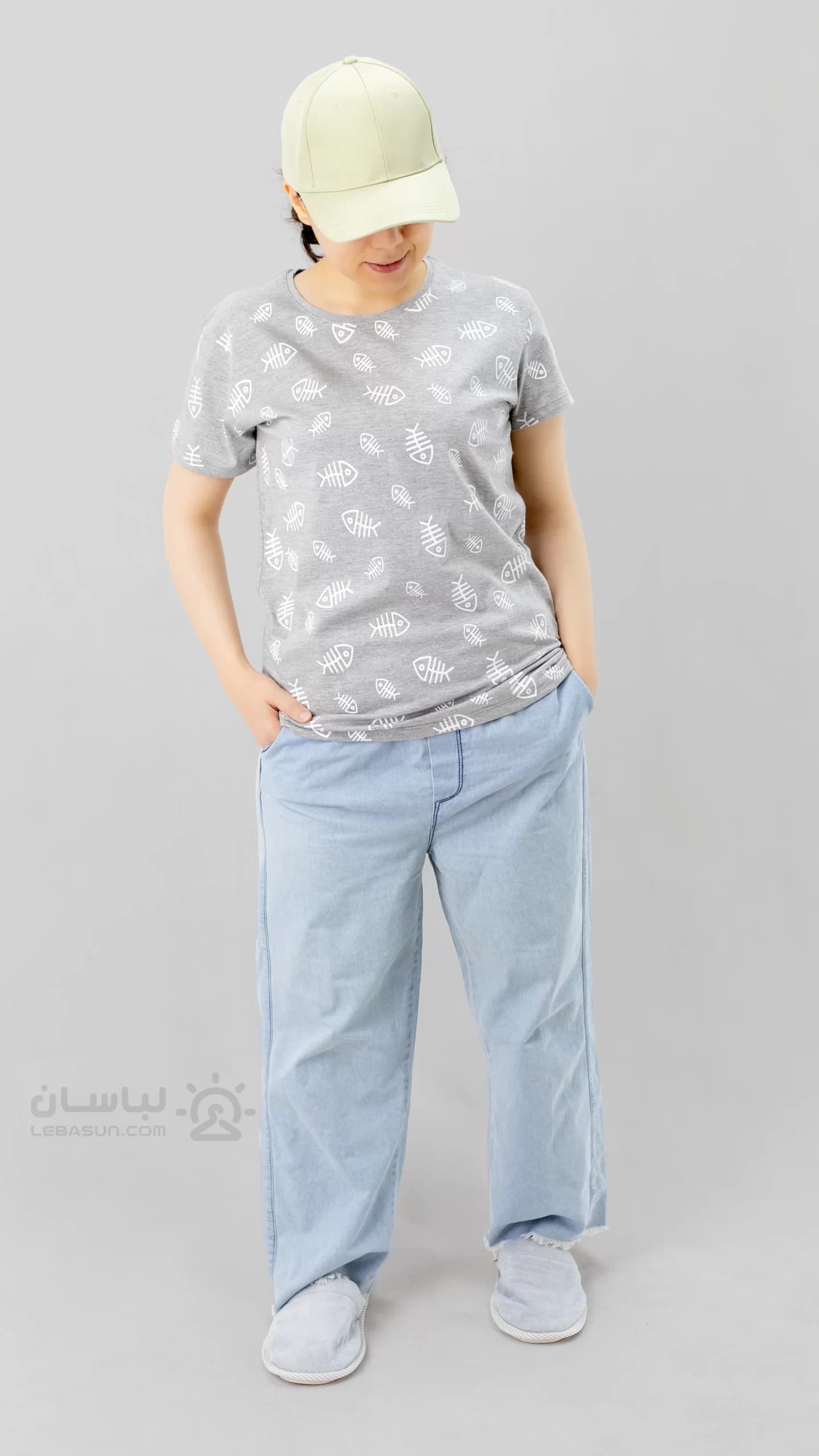 تیشرت طرح ماهی — تصویر ۳