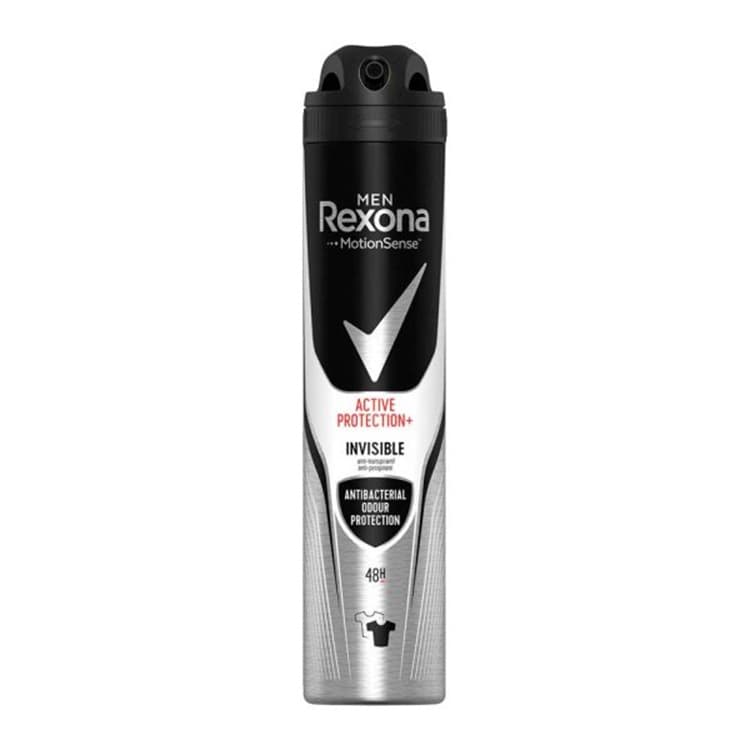 اسپری دئودرانت مردانه رکسونا Rexona سری ACTIVE PROTECTION مدل INVISIBLE