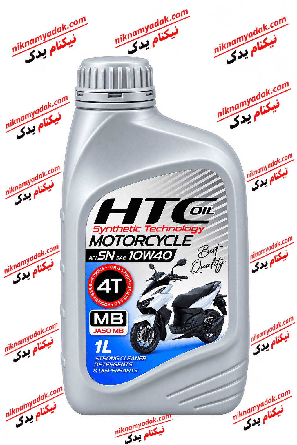 روغن موتور mb 10w40 sn htc یک لیتری