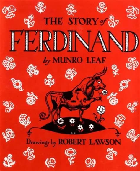 کتاب آموزشی انگلیسی The Story of Ferdinand ( سرگذشت فردیناند). نسخه انگلیسی. پی دی اف. نویسنده Munro Leaf